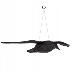 Plašič ptáků a holubů - Havran letící 57 cm, černý SPRINGOS GA0128