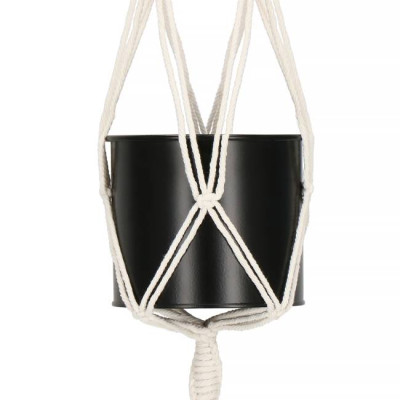 Závěs na květináč 100 cm SPRINGOS MACRAME