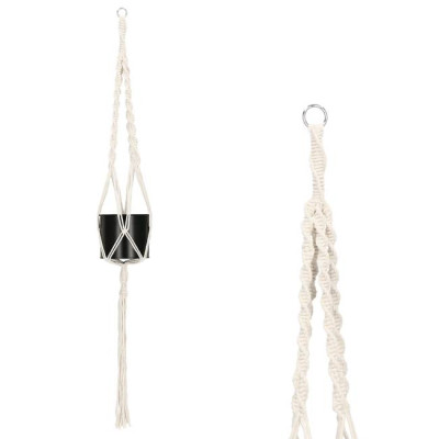 Závěs na květináč 100 cm SPRINGOS MACRAME