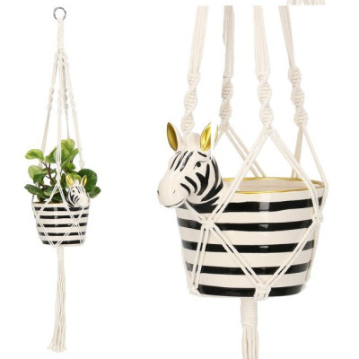 Závěs na květináč 90 cm SPRINGOS MACRAME