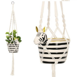 Závěs na květináč 90 cm SPRINGOS MACRAME