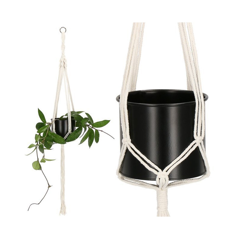 Závěs na květináč 100 cm SPRINGOS MACRAME Závěs na květináč 100 cm SPRINGOS MACRAME