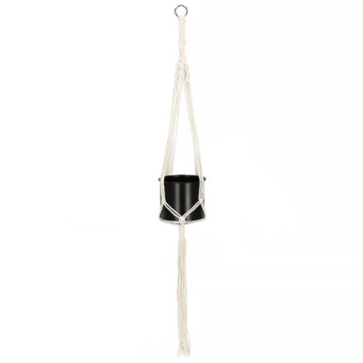 Závěs na květináč 100 cm SPRINGOS MACRAME