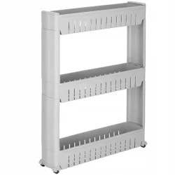 Kontejner na kolečkách 3 police SPRINGOS HA1019 šedý