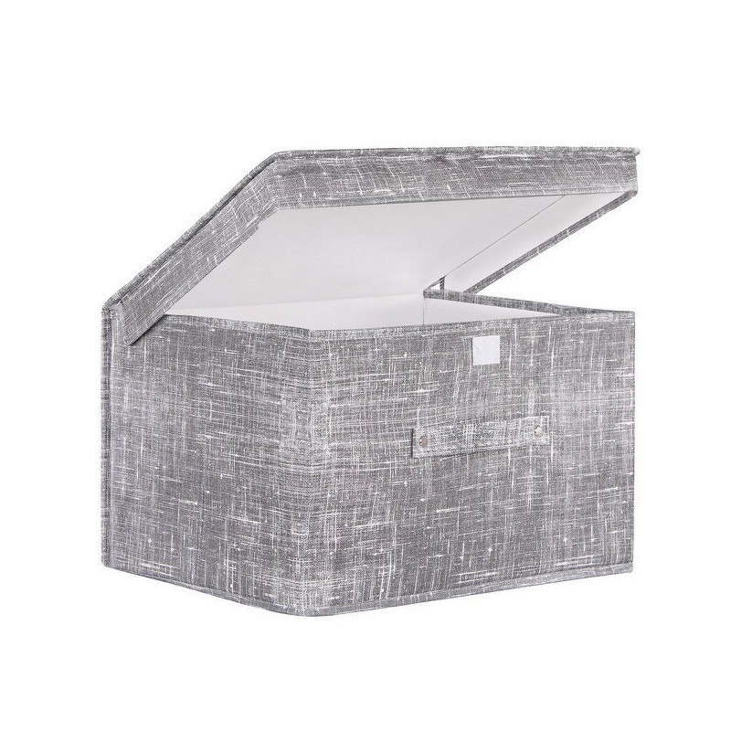 Úložný box 40x30x25 cm SPRINGOS HA3045 šedý Úložný box 40x30x25 cm SPRINGOS HA3045 šedý