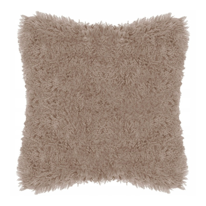 Povlak na polštář 40x40 cm SPRINGOS DOWNY tmavě hnědý Povlak na polštář 40x40 cm SPRINGOS DOWNY tmavě hnědý