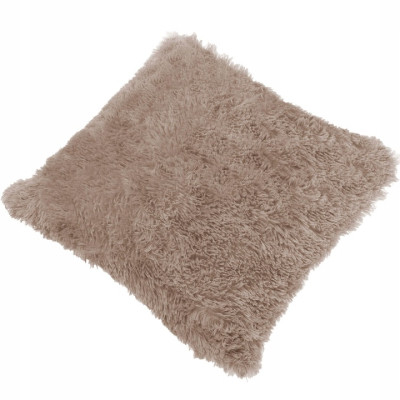 Povlak na polštář 40x40 cm SPRINGOS DOWNY tmavě hnědý
