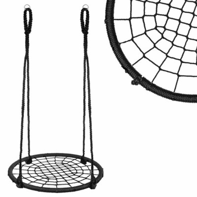 Zahradní houpačka SPRINGOS ČAPÍ HNÍZDO 100 cm černá