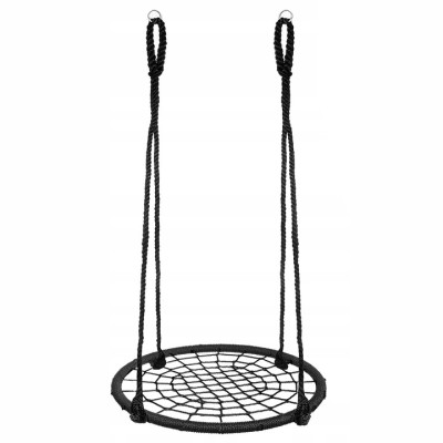Zahradní houpačka SPRINGOS ČAPÍ HNÍZDO 100 cm černá