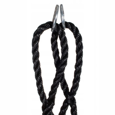 Zahradní houpačka SPRINGOS ČAPÍ HNÍZDO 100 cm černá