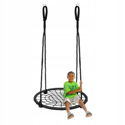 Zahradní houpačka SPRINGOS ČAPÍ HNÍZDO 100 cm černá