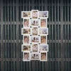 Fotorámeček na 18 fotek, 93x47 cm, bílý SPRINGOS PANORAMA