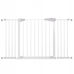 Dětská zábrana nastavitelná 76-141 cm SPRINGOS BabyLock bílá