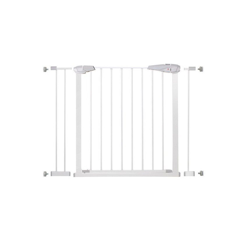Dětská zábrana nastavitelná 76-106 cm SPRINGOS BabyLock bílá Dětská zábrana nastavitelná 76-106 cm SPRINGOS BabyLock bílá