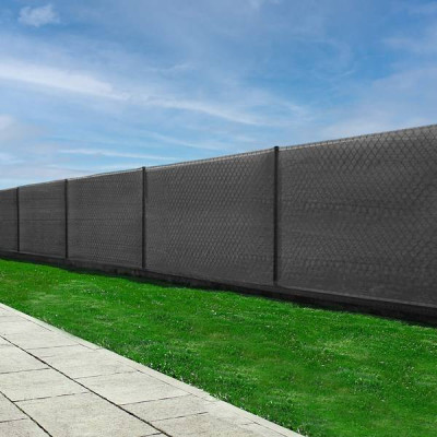 Stínící tkanina 150cm x 25m, 90% zastínění, šedá SPRINGOS SN0027