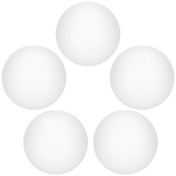 Polystyrenové koule - 10 cm, bílé, sada 5ks SPRINGOS