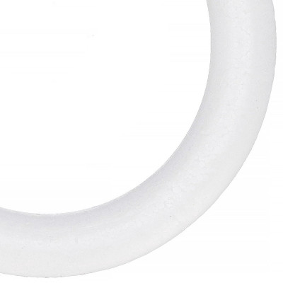 Polystyrenový kruh 25 cm, bílý SPRINGOS