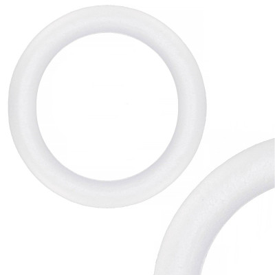 Polystyrenový kruh 25 cm, bílý SPRINGOS