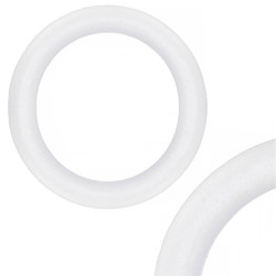 Polystyrenový kruh 25 cm, bílý SPRINGOS