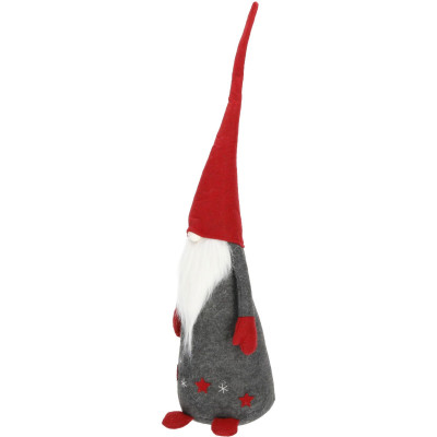 Skřítek GNOM s červenou čepicí 80 cm