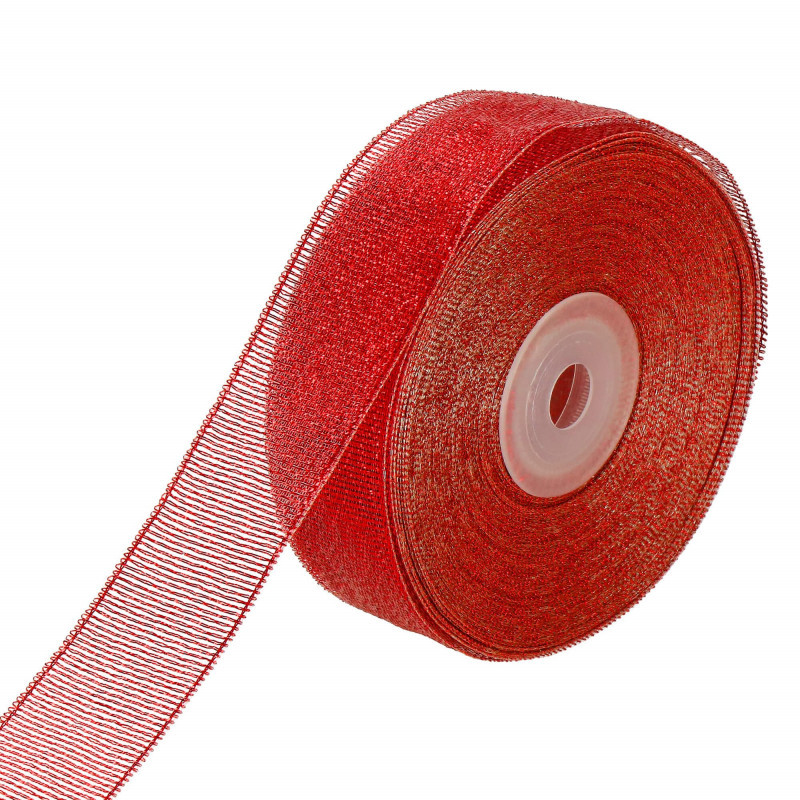 Dekorační stuha 25mm x 22m, červená Dekorační stuha 25mm x 22m, červená