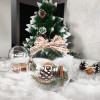 Vánoční baňka Koule průhledné 16cm