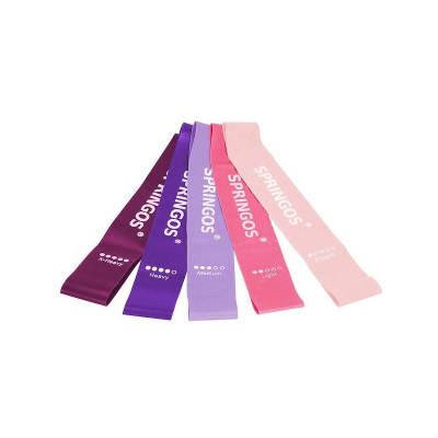 Sada posilovacích gum 5x30 cm SPRINGOS VARIO II 5ks
