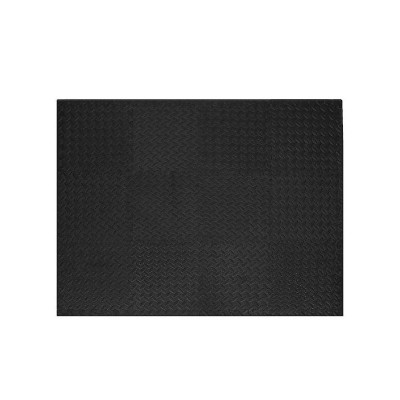 Pěnová puzzle podložka 30x30x1 cm sada 12ks SPRINGOS FM0022 černá
