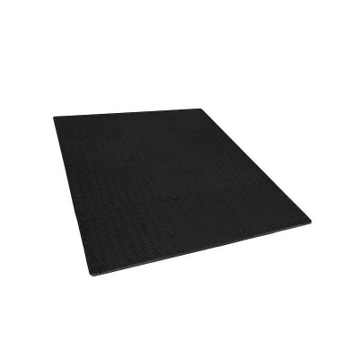 Pěnová puzzle podložka 30x30x1 cm sada 12ks SPRINGOS FM0022 černá