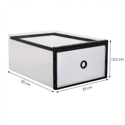 Úložný box 33x23x14 cm, průhledný SPRINGOS HA3005