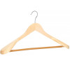 Dřevěné ramínka na šaty 45 cm, přírodní SPRINGOS HG0050