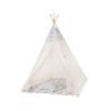Teepee stan pro děti SPRINGOS Barevná pírka