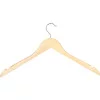 Dřevěná ramínka na šaty 44 cm, přírodní, sada 3ks SPRINGOS HG0052