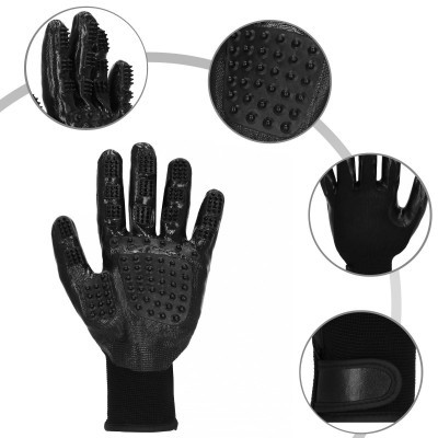 Rukavice na česání domácích mazlíčků SPRINGOS HELLY