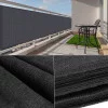 Balkonová zástěna 1x6 m, tmavě šedá SPRINGOS BALCONY