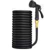 Zahradní hadice flexibilní 30 m, černá SPRINGOS MAGIC-HOSE