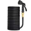 Zahradní hadice flexibilní 30 m, černá SPRINGOS MAGIC-HOSE