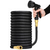 Zahradní hadice flexibilní 30 m, černá SPRINGOS MAGIC-HOSE