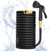 Zahradní hadice flexibilní 30 m, černá SPRINGOS MAGIC-HOSE