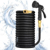 Zahradní hadice flexibilní 30 m, černá SPRINGOS MAGIC-HOSE