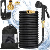 Zahradní hadice flexibilní 30 m, černá SPRINGOS MAGIC-HOSE