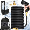 Zahradní hadice flexibilní 30 m, černá SPRINGOS MAGIC-HOSE