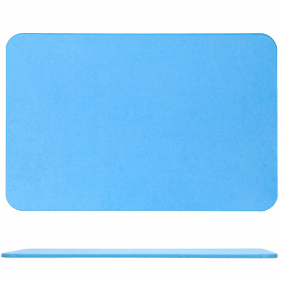 Koupelnová předložka 60x39 cm, modrá SPRINGOS CALEDON