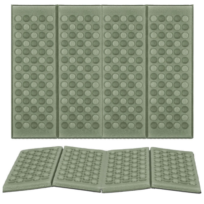 Skládací karimatka na sezení 40x28 cm, zeleno-černá SPRINGOS TUNGA Skládací karimatka na sezení 40x28 cm, zeleno-černá SPRINGOS TUNGA