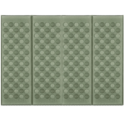 Skládací karimatka na sezení 40x28 cm, zeleno-černá SPRINGOS TUNGA
