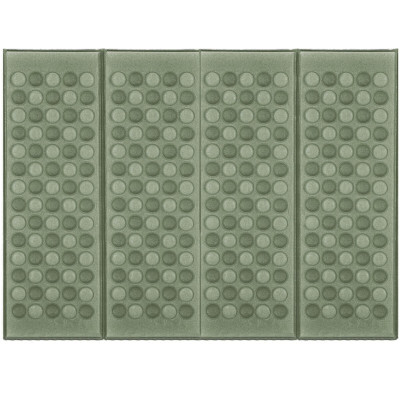 Skládací karimatka na sezení 40x28 cm, zeleno-černá SPRINGOS TUNGA