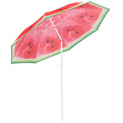 Zahradní slunečník 160 cm, meloun SPRINGOS VIVA BU0020