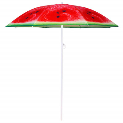 Zahradní slunečník 160 cm, meloun SPRINGOS VIVA BU0020