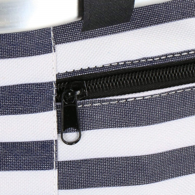 Chladící taška 28l, modro-bílé pruhy SPRINGOS BELICE