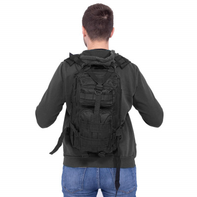 Turistický batoh 35l, černý SPRINGOS MARINER